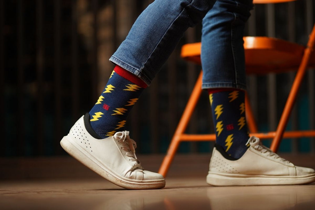 FUNKY DESIGNER SOCKS – BUCKING TREND FOR INDIAN MEN