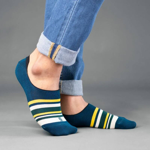 Bonjour Designer Office/Business/Formal Ankle Socks for Men - Pack Of 4
