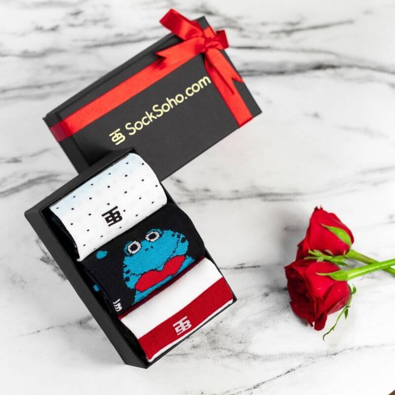 Valentine Sock Box